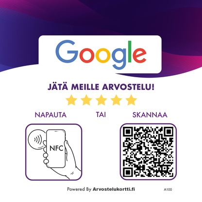 Google arvostelukortti